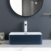 Sleek And Elegant Design Vessel Type Wash Basin Show European Inspired