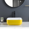 Made Of High Quality Rugged And Durable Ceramic Bathroom Countertop Basin