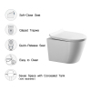 Watermark WC Ceramic Designer Bathrooms Designs White Toilet Wall Hung Toilets