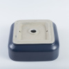 High-Quality Ceramic Construction Convenient Versatility Blue Wash Basin