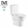 Chinese Suppliers Ceramic P Trap Ceramic Standard Two Piece Toilet for Bathroom