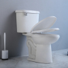 Comfort Height Skirted Two Piece Toilet White