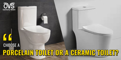 Choose Porcelain Toilets or Ceramic Toilets?
