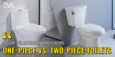 One-Piece vs. Two-Piece Toilets: A Guide for Bathroom Wholesalers