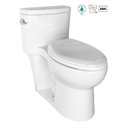 White One Piece Toilet