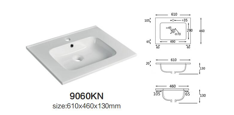 Top Mount Vanity Sink