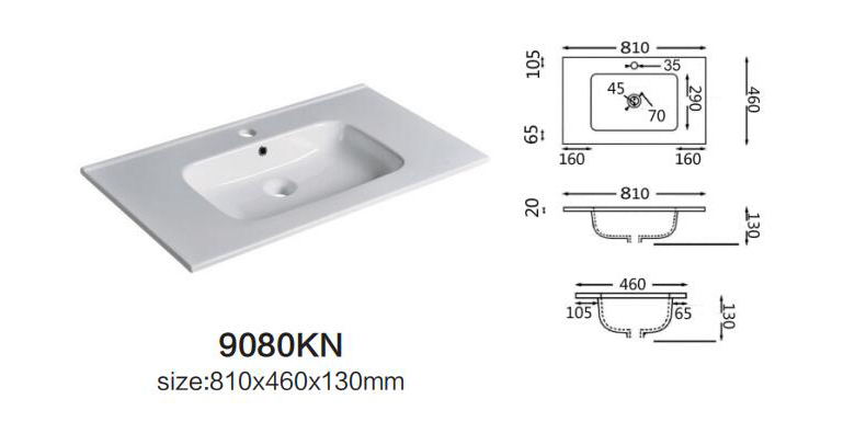 Top Mount Vanity Sink