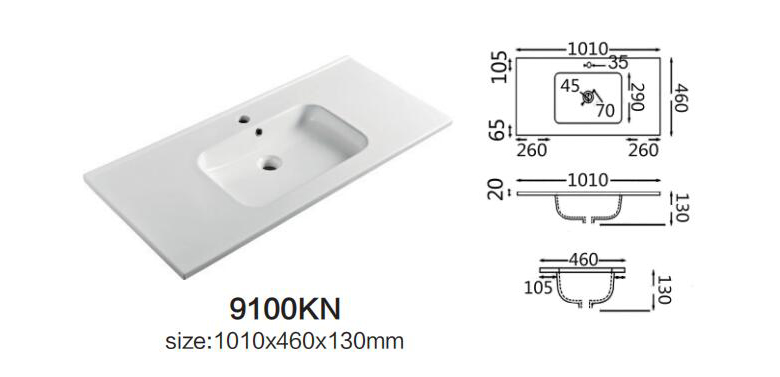 Top Mount Vanity Sink