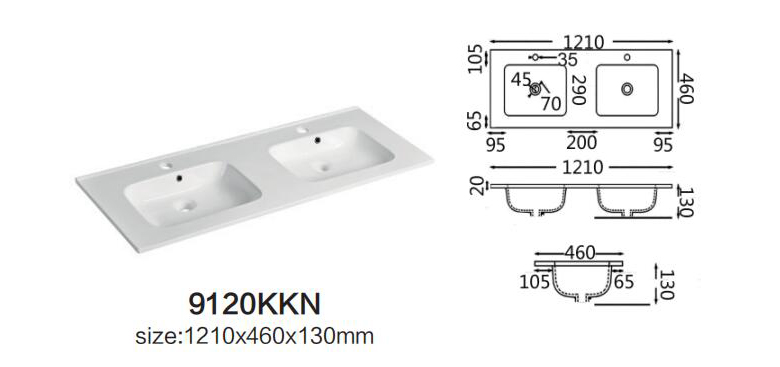 Top Mount Vanity Sink