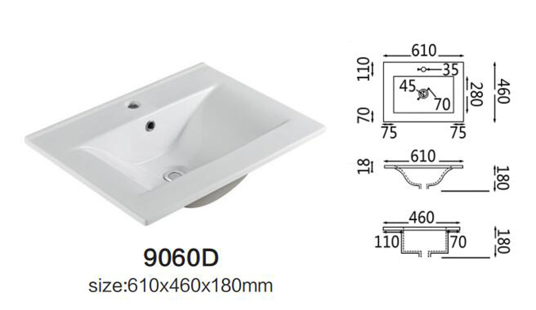 bathroom sink countertop