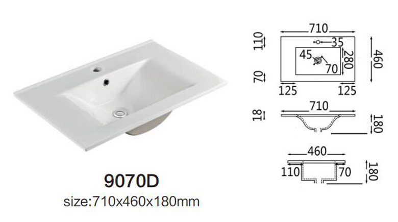 bathroom sink countertop