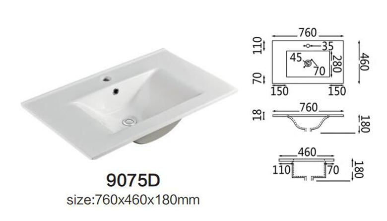 bathroom sink countertop