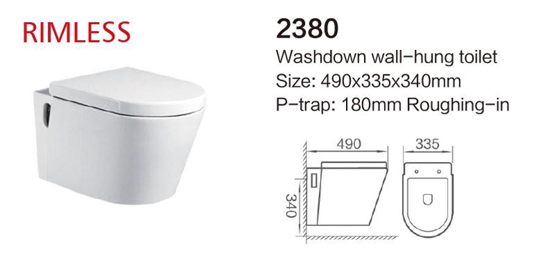 Single Piece Toilet