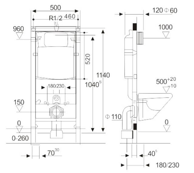 Dual Flush Toilet