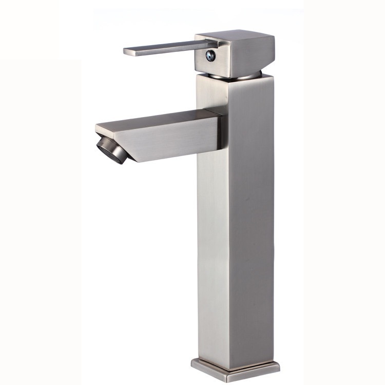 nickel-bathroom-sink-faucet-for-vessel-sink