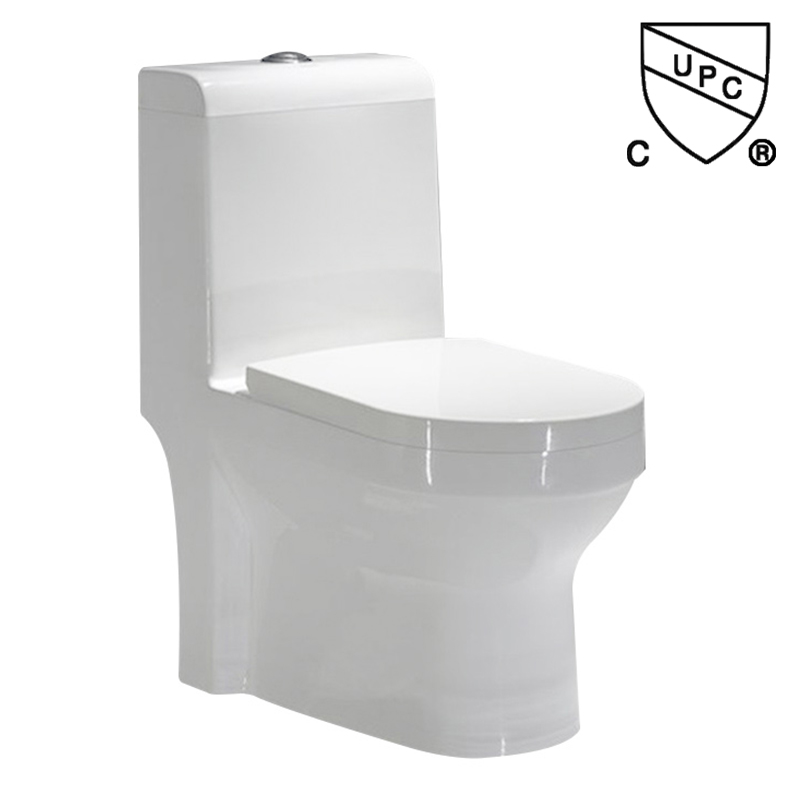 Elongated One Piece Bathroom Toilet