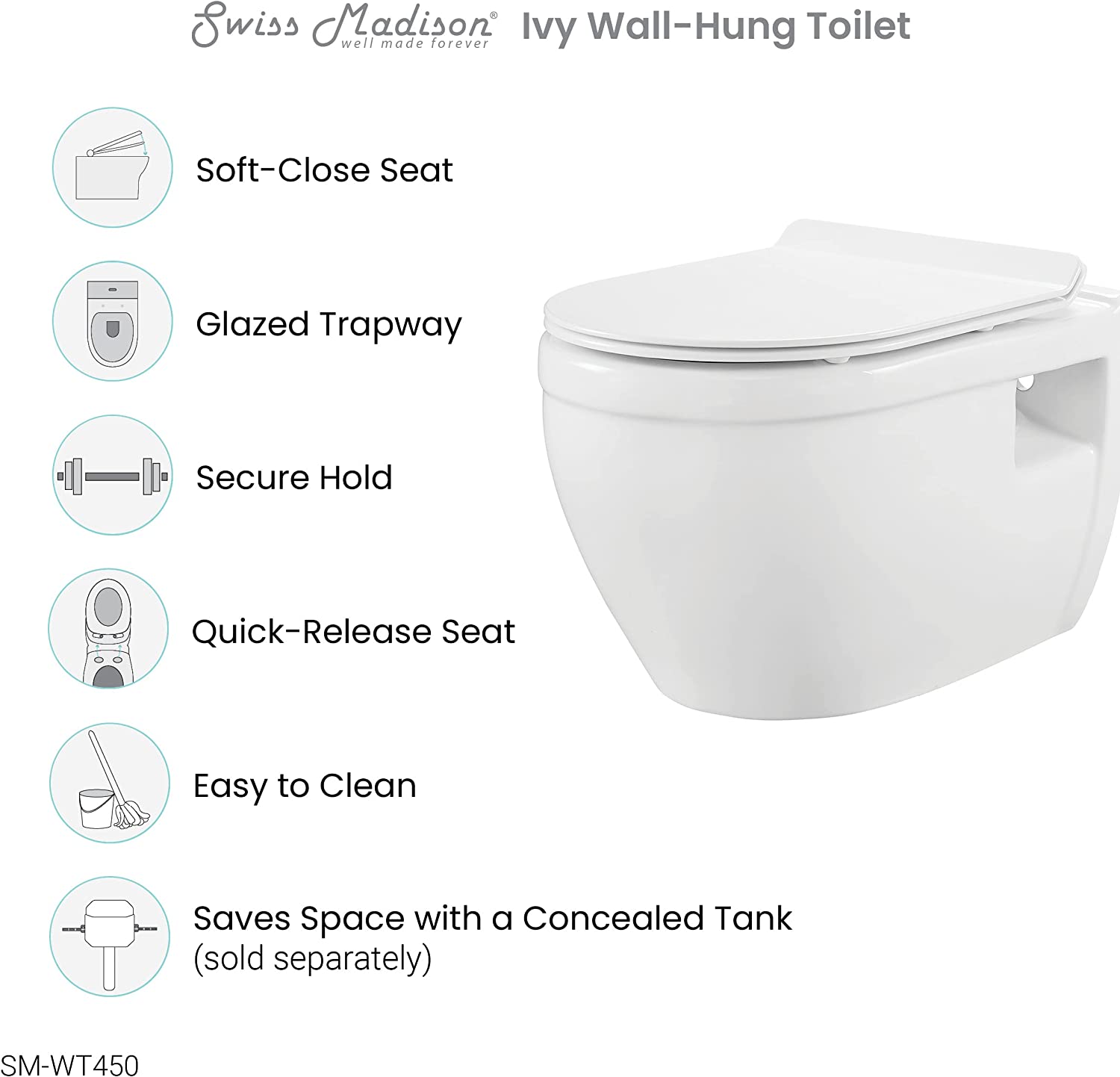 White One Piece Toilet