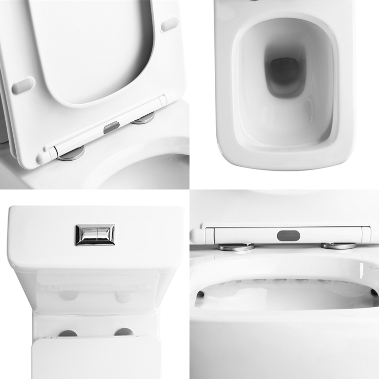 Two Piece Toilet White