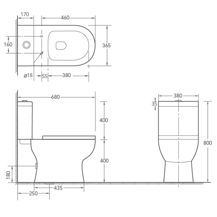 Two Piece Toilet Manufacturer