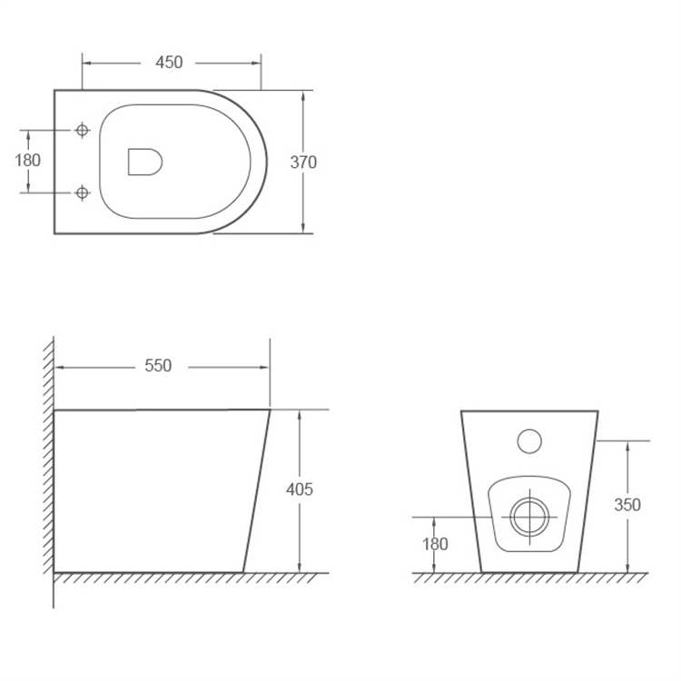 1 Piece Comfort Height Toilet