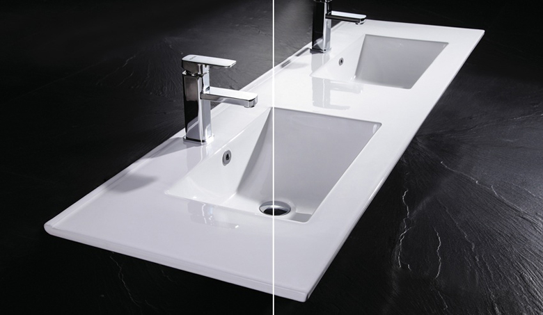 Rectangular Vanity-top Bathroom Sink