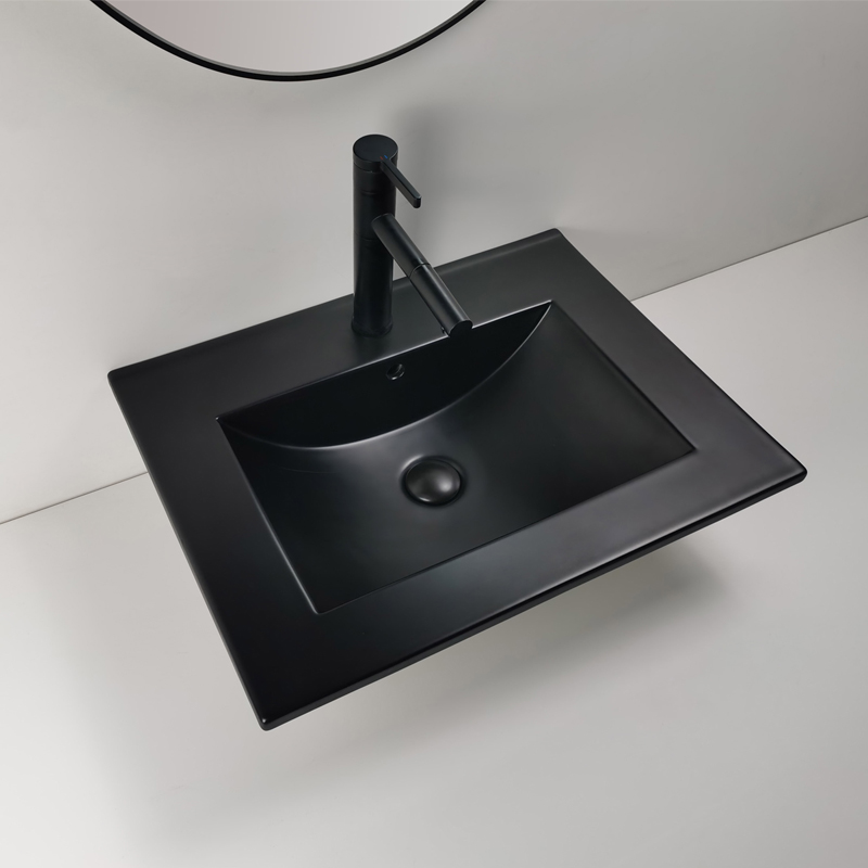 Rectangular Vanity-top Bathroom Sink