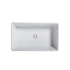 Porcelain Deep Kitchen Sinks Single Bowl Ceramic With Non-Porous Glazed Surface