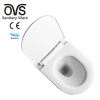 Modern Ceramic Apartment Rimless Hotel Bathroom Hanging Wall Mounted Toilet