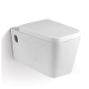 Square Commercial Dual Flush Toilet