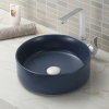 Custom matt color modern round wash basin factory