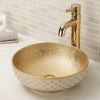 Small round counter top bathroom basin bowl