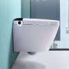 WC Bidet Remote Elongated Automatic Wall Hung Seat Intelligent Smart Toilet