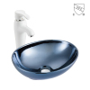 Modern vessel sink ceramic bathroom bowl sink