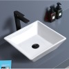 Above Counter Easier Installation White Color Ceramic Utility Sink