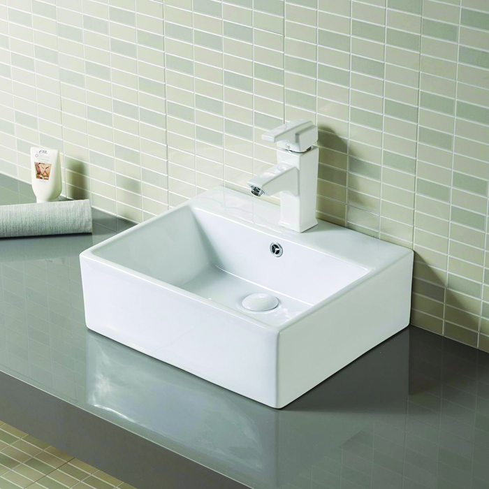 popular design normal size rectangular wash basin