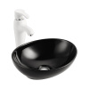 Modern vessel sink ceramic bathroom bowl sink