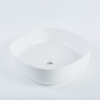 Endurable Porcelain One Piece Bathroom Sink And Countertop Basin