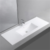 Hand wash faucet porcelain designer basin bathroom vanity with sink with cabinet