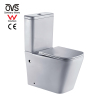 Rimless Ceramic Color In Sanitary Ware Toilet Bowl And Wc Bowl Two-Piece Toilet