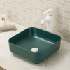 Small Size Vitreous China Pedestal Vessel Sink