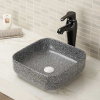 Small Size Vitreous China Pedestal Vessel Sink