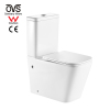 Rimless Ceramic Color In Sanitary Ware Toilet Bowl And Wc Bowl Two-Piece Toilet