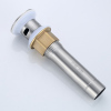 Stainless Steel Flap Brass Bathroom Sink Stopper