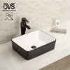 High Temperature Firing Cupc Small Hand Wash Sink Black And White Color