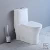 Modern ceramic wc siphonic one piece toilet bowl for bathroom