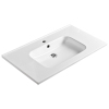 Rectangular Vanity Top Mount Bathroom Sink