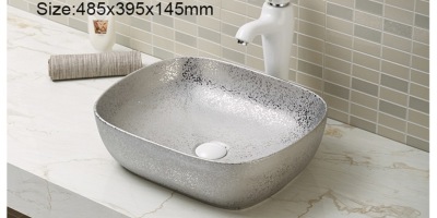 What is the difference between a wash basin counter top and an under basin in a bathroom?