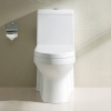 Top Dual-flush Elongated One Piece Bathroom Toilet