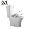 Hot Sell Wc Bathroom Matt White Cheap Two Piece Toilet Bowl Ceramic Water Closet