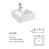 bathroom ceramic counter basin sink